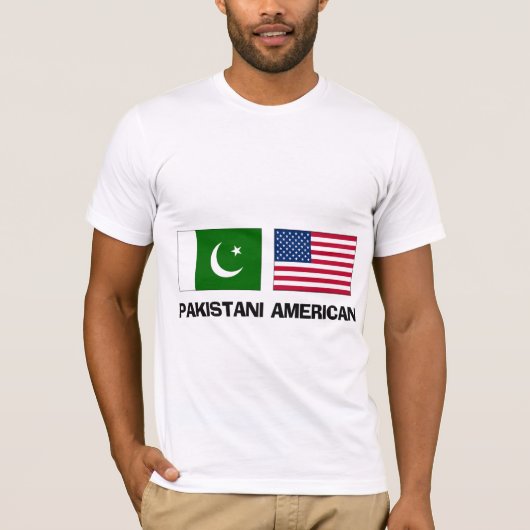 Pakistaans-Amerikaans T-shirt (Voorkant)
