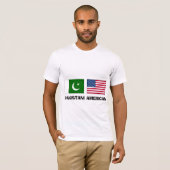 Pakistaans-Amerikaans T-shirt (Voorkant volledig)