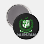 Pakistaans Emblem Magneet (Voorkant / Achterkant)