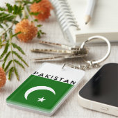 pakistaans land naam sleutelhanger (Voorkant Rechts)