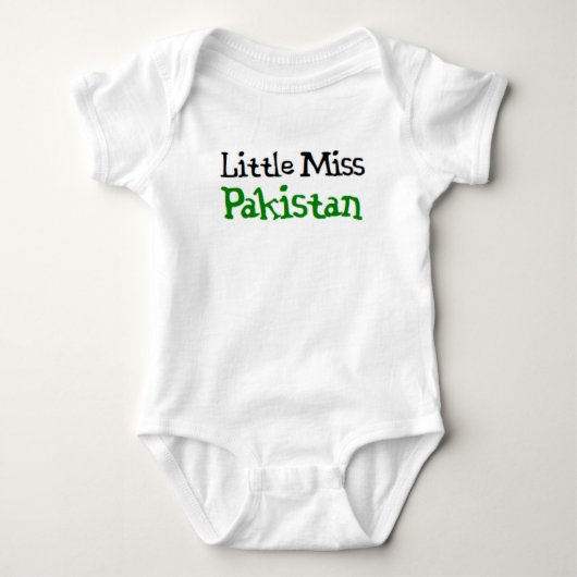 Pakistaans little miss romper (Voorkant)