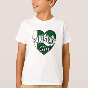 Pakistaans meisje t-shirt