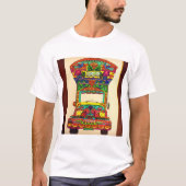 Pakistaans mooi Truck Art T-shirt (Voorkant)