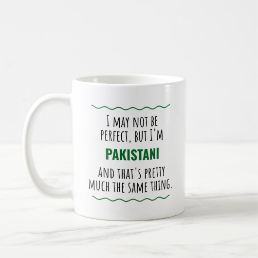 Pakistaans Pakistan Gift Coffee Mok (Links)