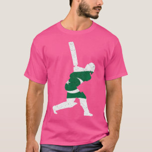 Pakistaanse cricket slagman slaat Pakistan Interna T-shirt