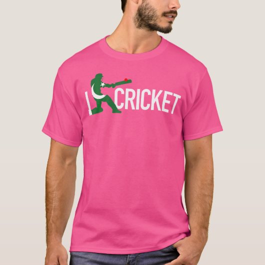 Pakistaanse Cricket Team Supporters T-shirt (Voorkant)