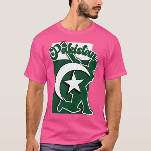 Pakistaanse cricketers t-shirt (Voorkant)