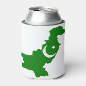 Pakistaanse kaart blikjeskoeler (Blikje Voorkant)