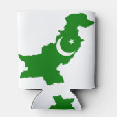 Pakistaanse kaart blikjeskoeler (Achterkant)