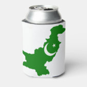 Pakistaanse kaart blikjeskoeler (Blikje Achterkant)