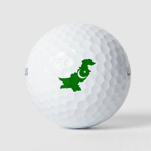 Pakistaanse kaart golfballen (Voorkant)