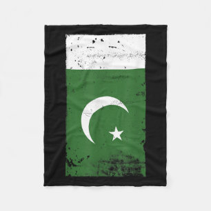Pakistaanse nationale trots land fleece deken
