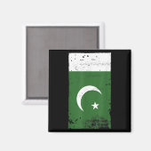 Pakistaanse nationale trots land magneet (Voorkant / Achterkant)