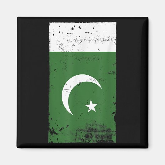 Pakistaanse nationale trots land magneet (Voorkant)