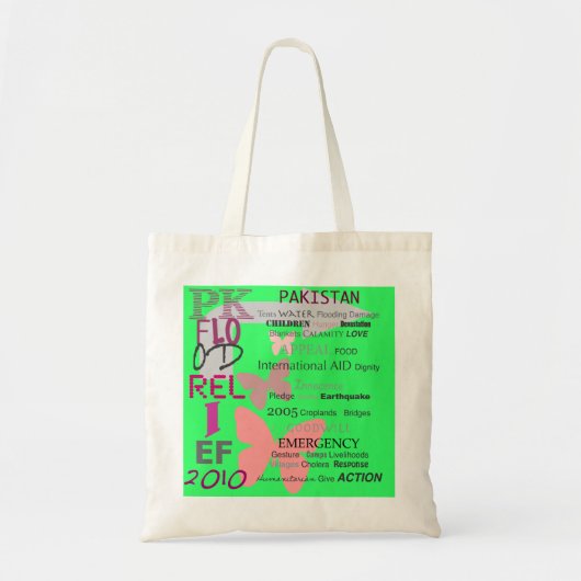 Pakistaanse overstromingsverlichting - Recyclebare Tote Bag (Voorkant)