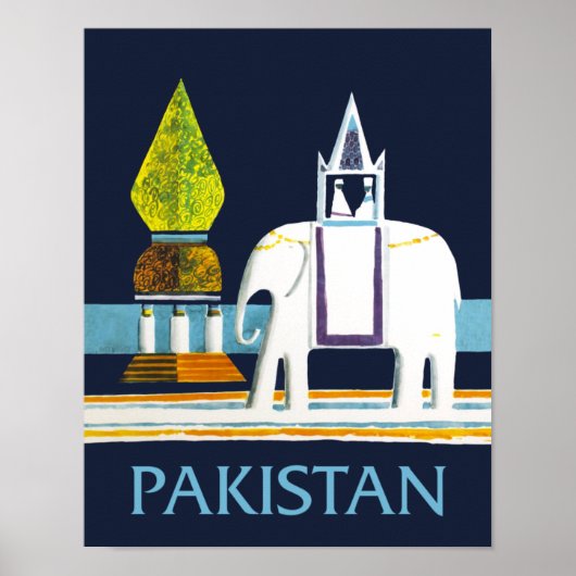 Pakistaanse reisposter poster (Voorkant)