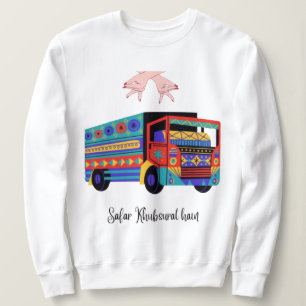 Pakistaanse Truck Art Cultureel Volkskundig Ontwer Trui