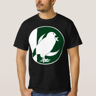 Pakistaanse valk Pakistaanse nationale dierenvlag T-shirt