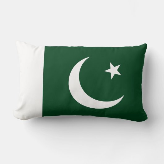 Pakistaanse Vlag Accent Kussen (Voorkant)