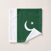 Pakistaanse vlag bad handdoek (Wasdoekje)