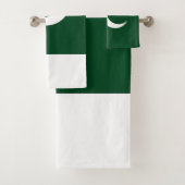 Pakistaanse vlag bad handdoek (Insitu)