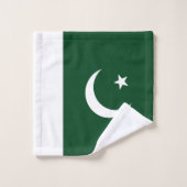 Pakistaanse vlag bad handdoek (Wasdoekje)