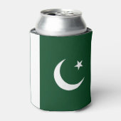 Pakistaanse vlag blikjeskoeler (Blikje Voorkant)