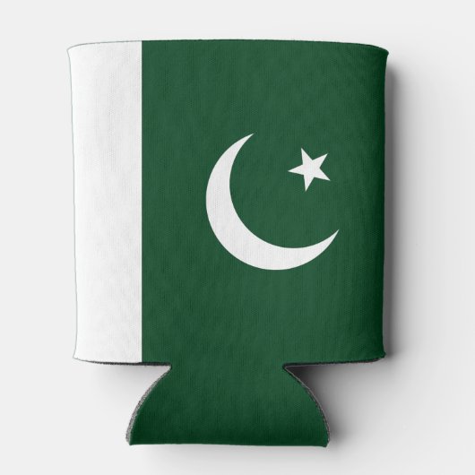 Pakistaanse vlag blikjeskoeler (Achterkant)