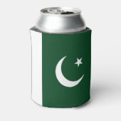 Pakistaanse vlag blikjeskoeler (Blikje Achterkant)