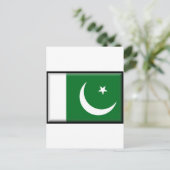 Pakistaanse vlag briefkaart (Staand voorkant)
