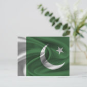 Pakistaanse vlag briefkaart (Staand voorkant)