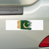 Pakistaanse vlag bumpersticker (Op auto)