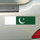 Pakistaanse vlag Bumpersticker (Op auto)