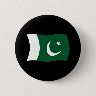 Pakistaanse vlag-Button Ronde Button 5,7 Cm