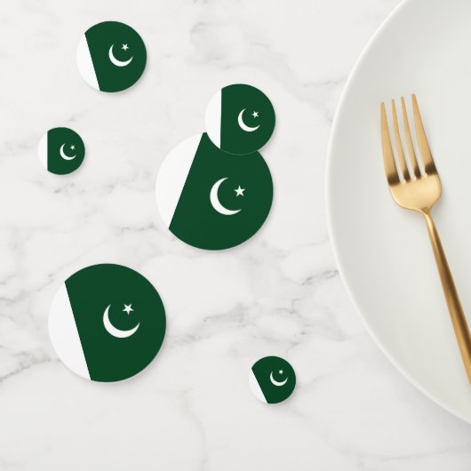 Pakistaanse vlag confetti (Groep)