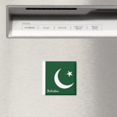 Pakistaanse vlag en Aziatische vakantie- en sportf Magneet (Insitu (Vaatwasser))