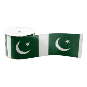 Pakistaanse vlag en Pakistaans reizen, vakantie/sp Grosgrain Lint (Spoel)