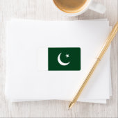 Pakistaanse vlag etiket (Insitu)