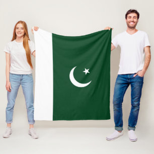 Pakistaanse vlag fleece deken