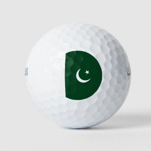 Pakistaanse vlag golfballen (Voorkant)