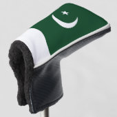 Pakistaanse vlag golfheadcover (3/4 voorkant)