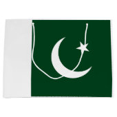 Pakistaanse vlag groot cadeauzakje (Voorkant)