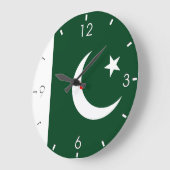 Pakistaanse vlag grote klok (Hoek)
