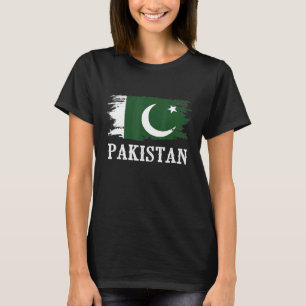 Pakistaanse vlag Ik hou van Pakistan T-shirt