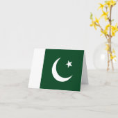 Pakistaanse vlag kaart (Gele Bloem)