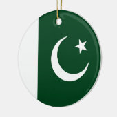 Pakistaanse vlag keramisch ornament (Links)