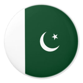 Pakistaanse vlag keramische knop
