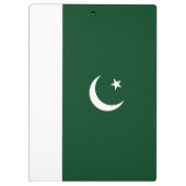 Pakistaanse vlag klembord (Achterkant)