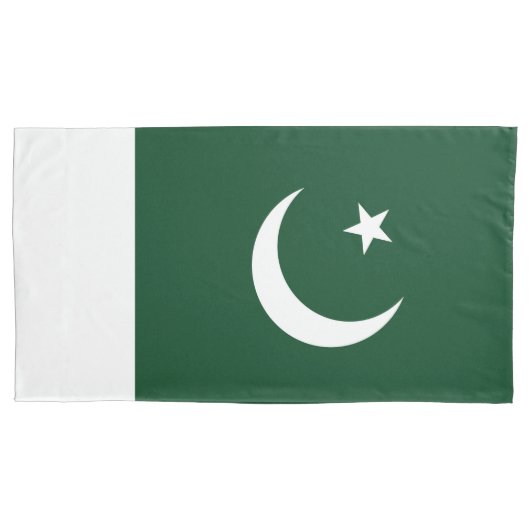Pakistaanse vlag kussensloop (Voorkant)