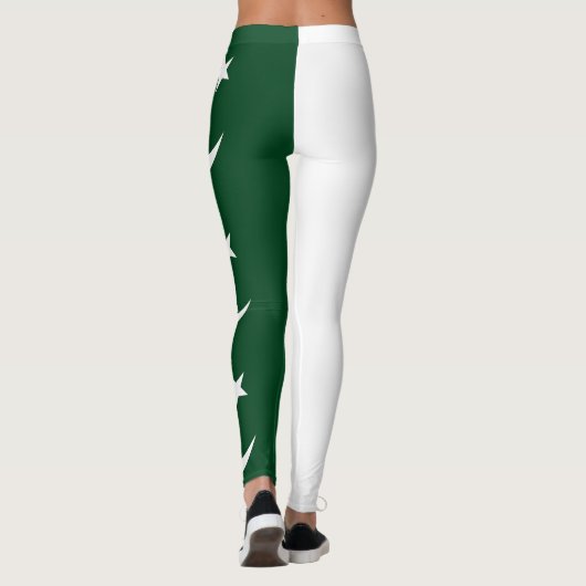 Pakistaanse vlag leggings (Achterkant)
